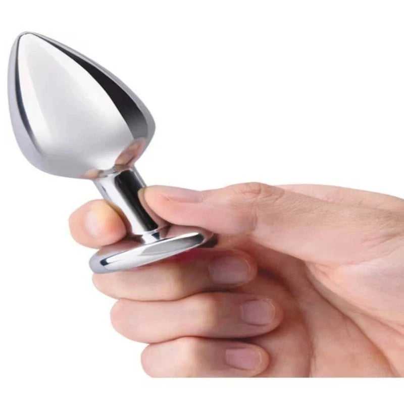 b-Vibe Jewel Metal Butt Plug Training Set Butt Plugs