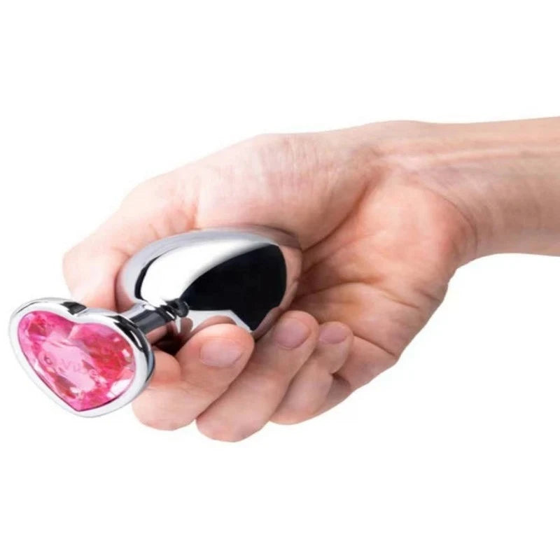 b-Vibe Jewel Metal Butt Plug Training Set Butt Plugs