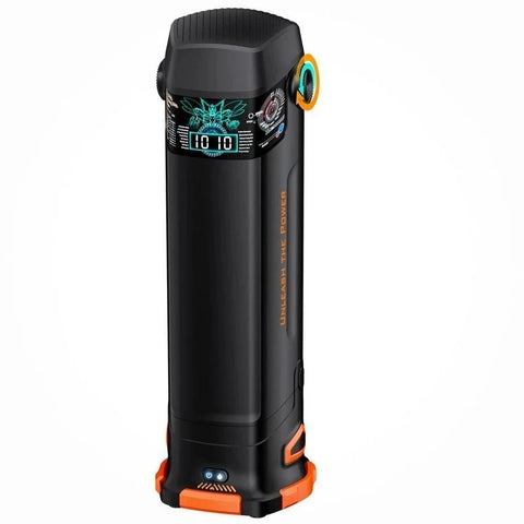 CyberSkin The Titan Thrusting & Vibrating Masturbator Black - Masturbators and Strokers