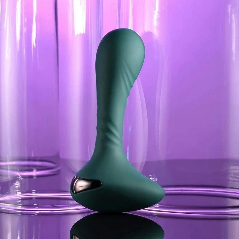 Gender X GOES ANYWHERE Rechargeable Anal Vibrator Green Anal Vibrators
