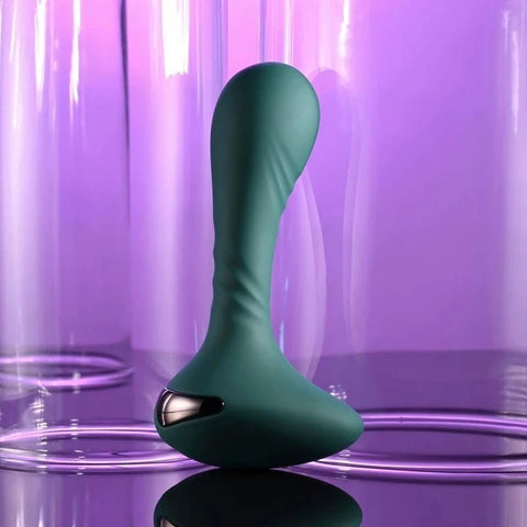 Gender X GOES ANYWHERE Rechargeable Anal Vibrator Green - Anal Vibrators