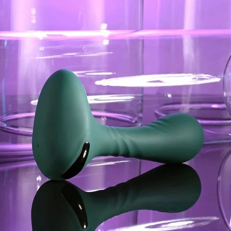 Gender X GOES ANYWHERE Rechargeable Anal Vibrator Green Anal Vibrators