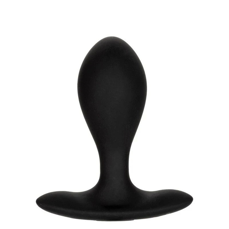 California Exotics Weighted Inflatable Butt Plug Black Butt Plugs