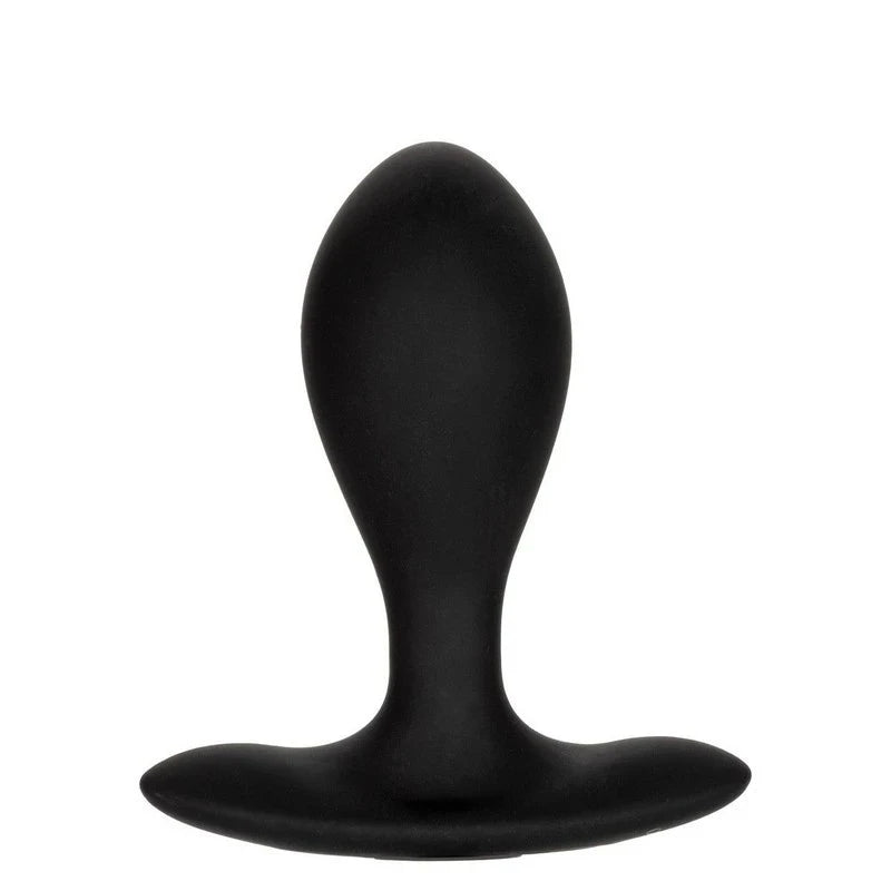California Exotics Weighted Inflatable Butt Plug Black Butt Plugs