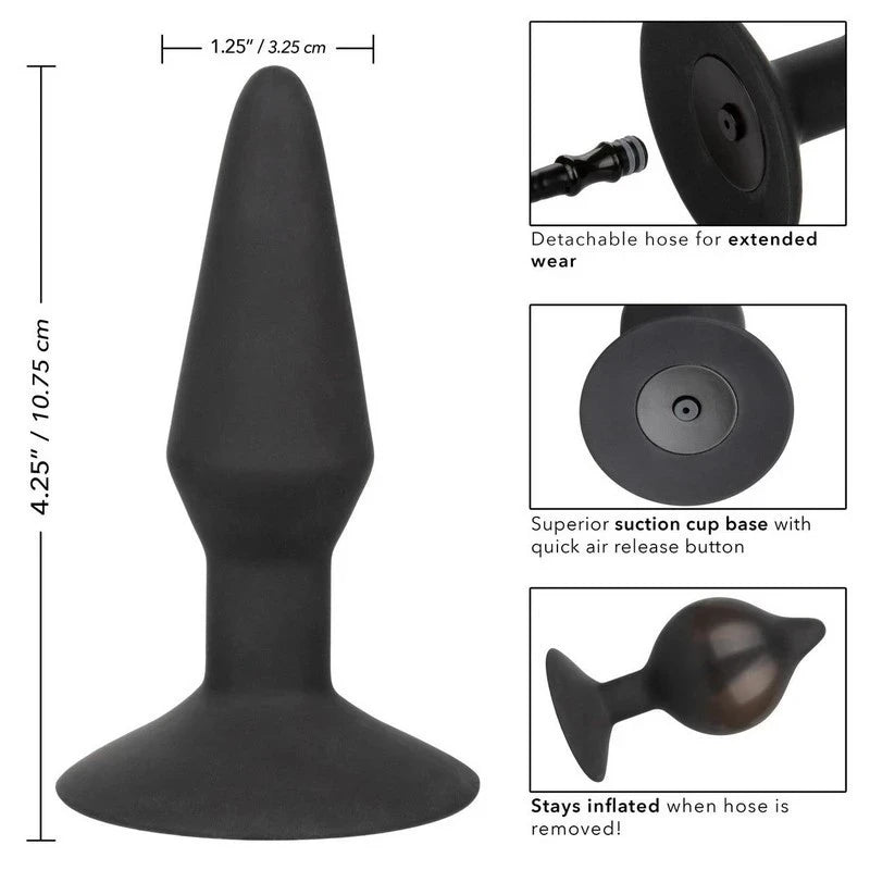 California Exotics Silicone Inflatable Anal Plug Butt Plugs