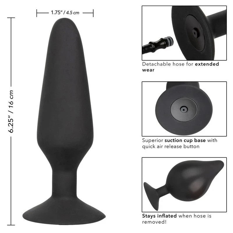 California Exotics Silicone Inflatable Anal Plug Butt Plugs
