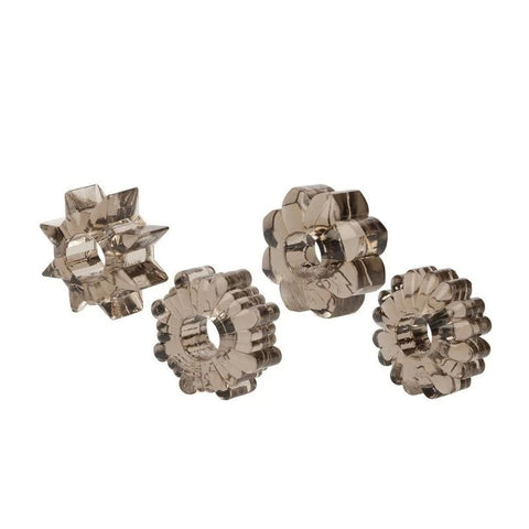 California Exotics Basic Essentials Super Stretchy Cock Ring - Stretchy Cock Rings