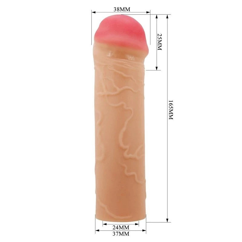 Pretty Love Nile 6.5 Inch Erection Enhancer Penis Sleeve Penis Sleeves and Extenders