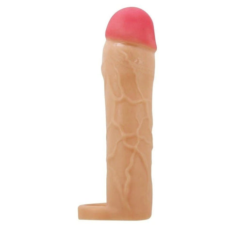 Pretty Love Hani 7.1 Inch Cock Sleeve and Penis Sheath - Penis Sleeves and Extenders