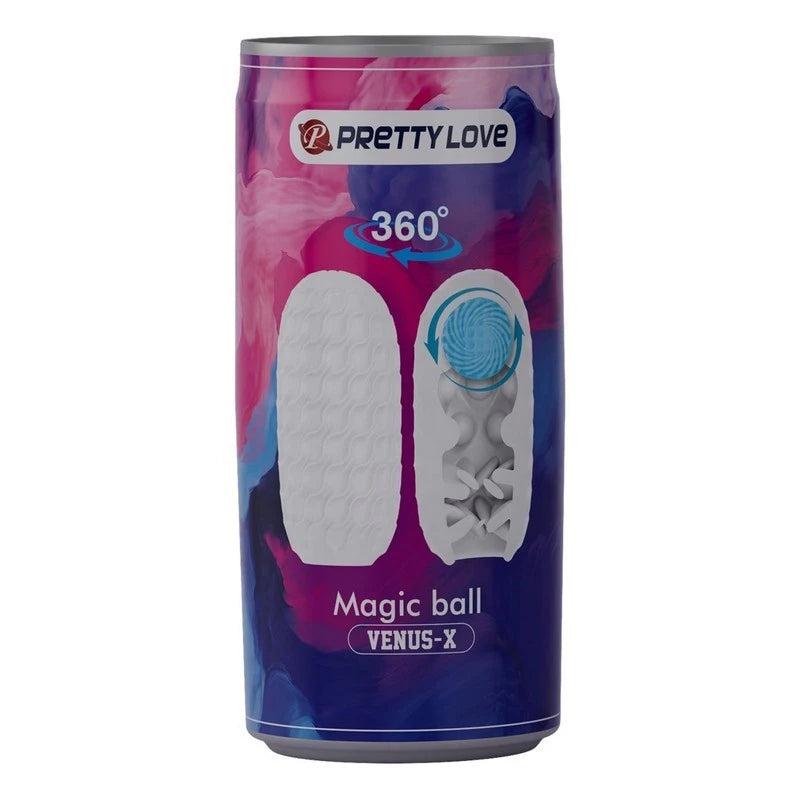 Pretty Love Venus-X Magic Ball Male Stroker Clear Masturbators and Strokers