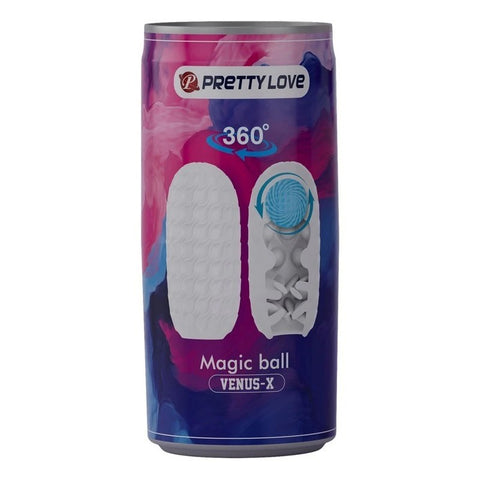 Pretty Love Venus-X Magic Ball Male Stroker Clear - Masturbators and Strokers