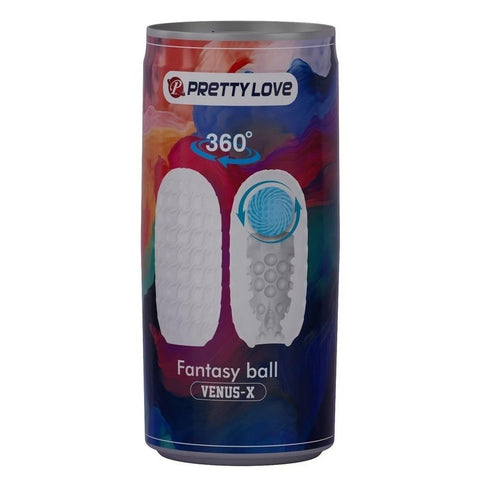 Pretty Love Venus-X Fantasy Ball Male Masturbator Clear - Masturbators and Strokers