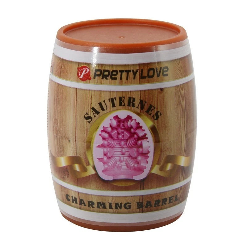 Pretty Love Sauternes Charming Barrel Masturbator Pink Masturbators and Strokers