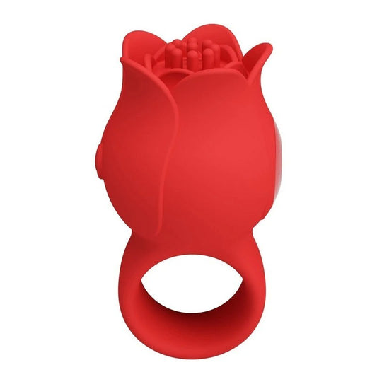 Pretty Love Jae Rose Adult Finger Vibrator Red - Clit Ticklers and Pulsators