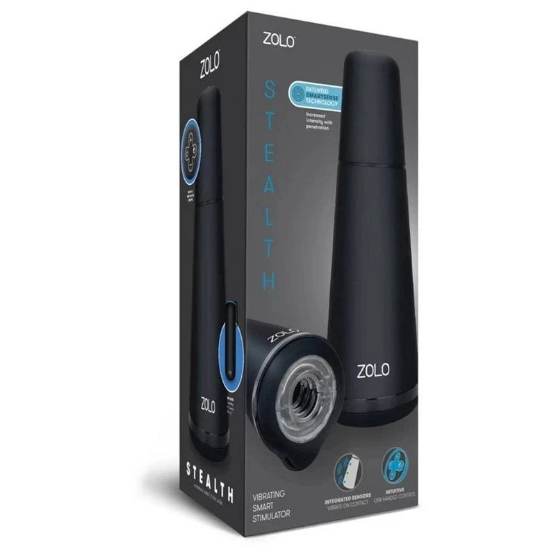 ZOLO Stealth Vibrating Male Pleasure Masturbator Masturbators and Strokers