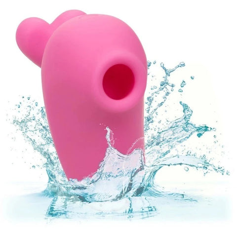 CalExotics First Time Rechargeable Suck & Play Stimulator - Clit Ticklers and Pulsators