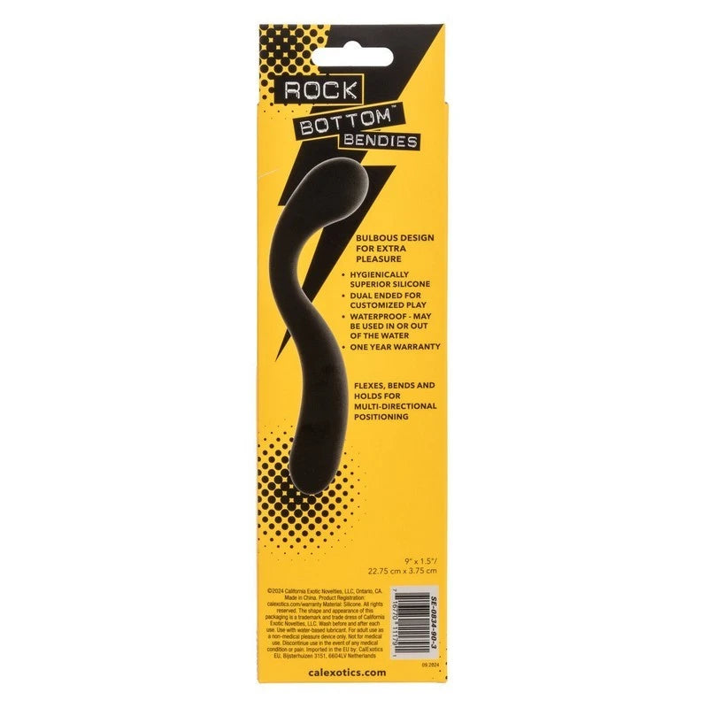CalExotics Rock Bottom Bendies Bendy Pleasure Anal Probe Butt Plugs