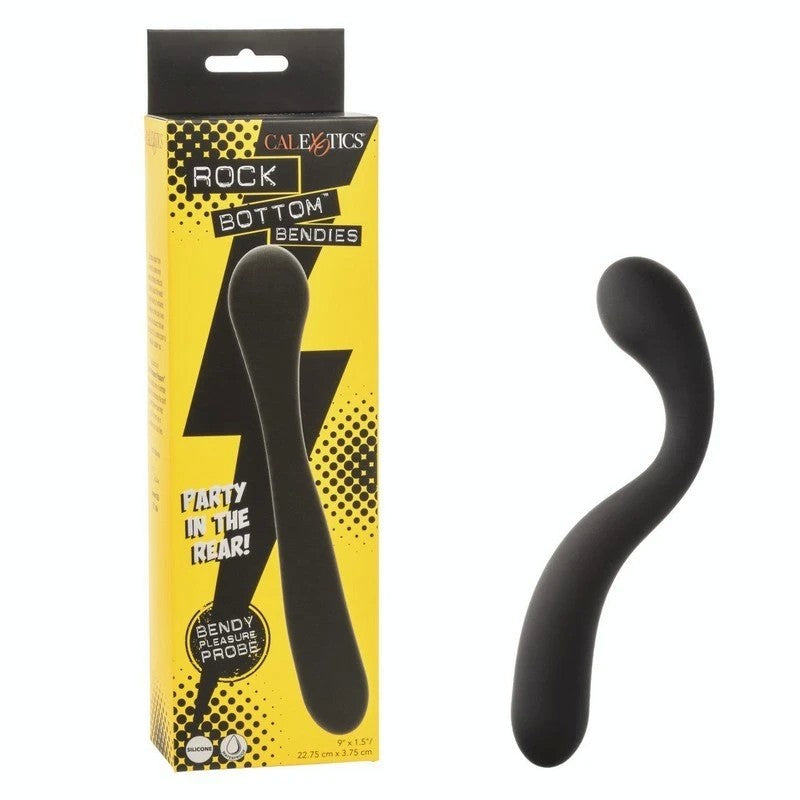CalExotics Rock Bottom Bendies Bendy Pleasure Anal Probe Butt Plugs