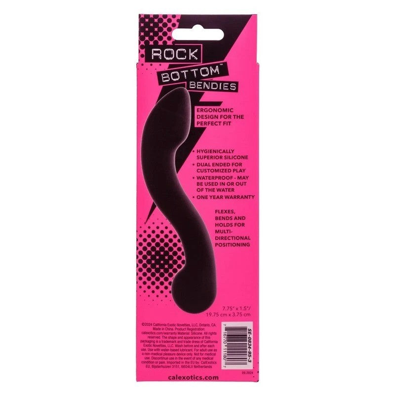 CalExotics Rock Bottom Bendies Ecsta-Flex Anal Probe Butt Plugs