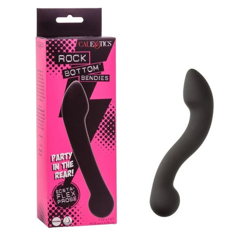 CalExotics Rock Bottom Bendies Ecsta-Flex Anal Probe - Butt Plugs