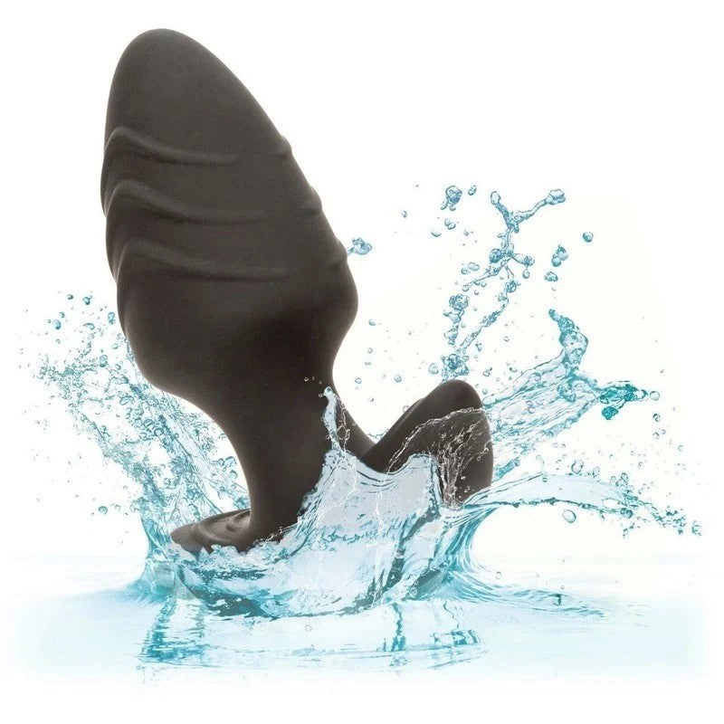 CalExotics Rock Bottom Vibrating Rotating Anal Probe Butt Plugs