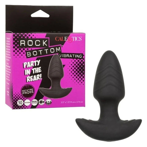 CalExotics Rock Bottom Vibrating Rotating Anal Probe - Butt Plugs