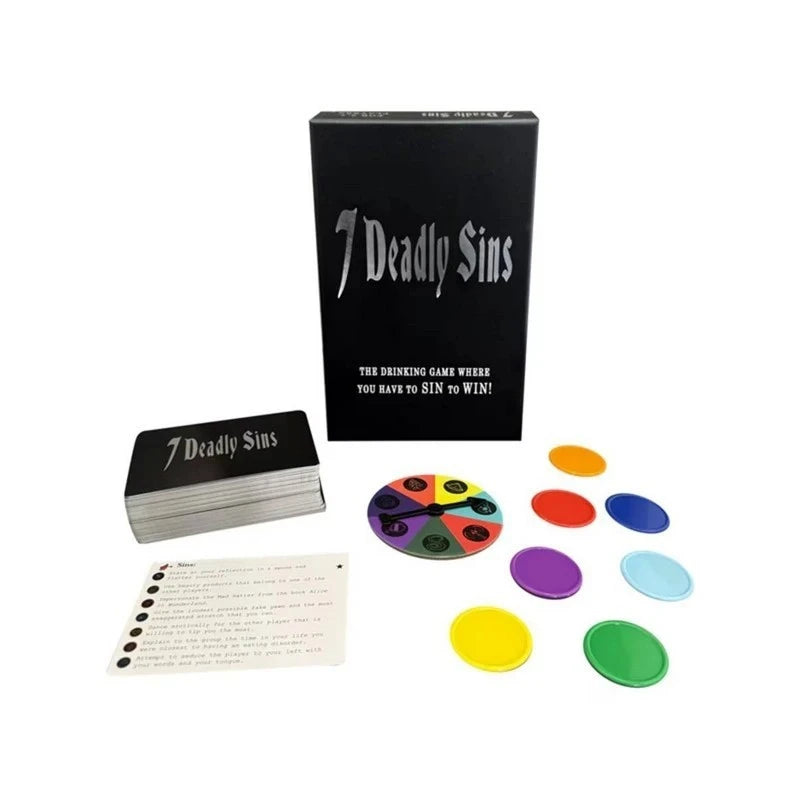 Kheper 7 Deadly Sins Adult Drinking Game Sex Games, Coupons and Tricks
