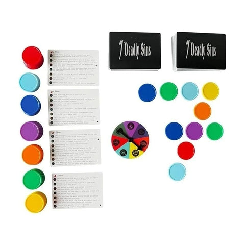 Kheper 7 Deadly Sins Adult Drinking Game - Sex Games, Coupons and Tricks