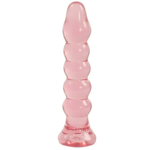 Crystal Jellies Anal Starter Realistic Dildo Pink - Anal Dildos