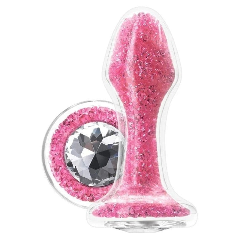 NS Novelties Stardust Glam Anal Plug Pink Butt Plugs