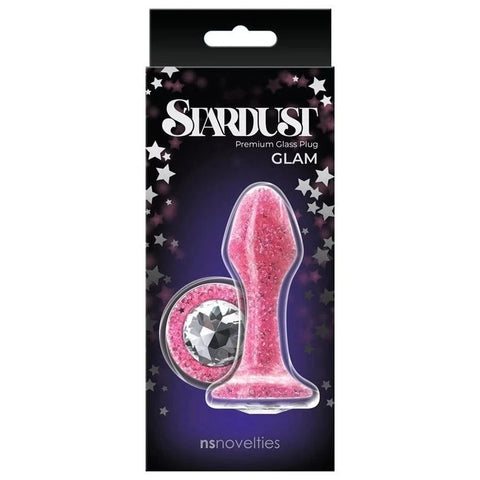 NS Novelties Stardust Glam Anal Plug Pink - Butt Plugs