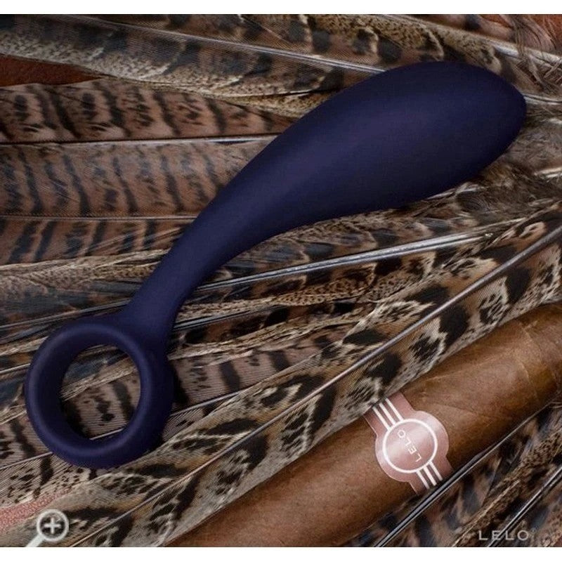 Lelo Bob Vibrating Prostate Massager Deep Blue Blue Prostate Toys