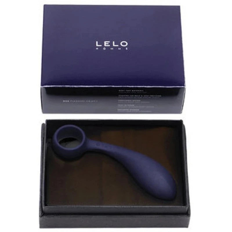 Lelo Bob Vibrating Prostate Massager Deep Blue Prostate Toys