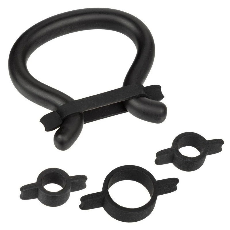 California Exotics Peak Prolong Cock Band Kit Black Cock Ring Sets