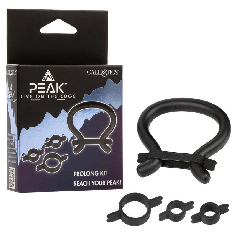 California Exotics Peak Prolong Cock Band Kit Cock Ring Sets