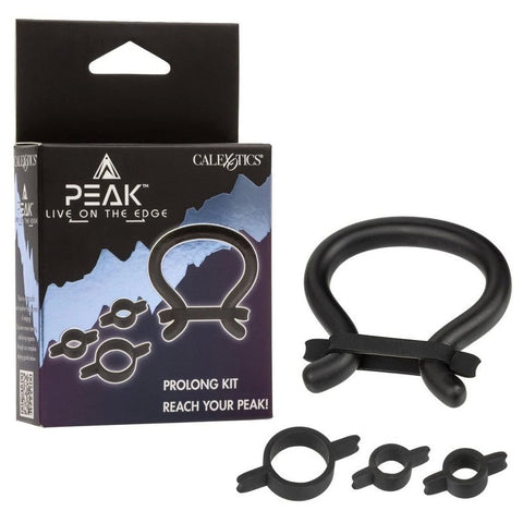 California Exotics Peak Prolong Cock Band Kit - Cock Ring Sets