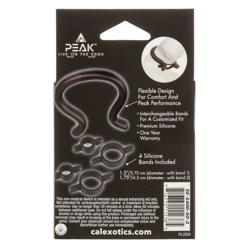 California Exotics Peak Prolong Cock Band Kit Cock Ring Sets
