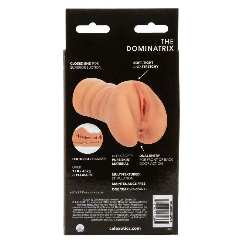 CalExotics Cheap Thrills The Dominatrix Realistic Stroker Masturbators and Strokers