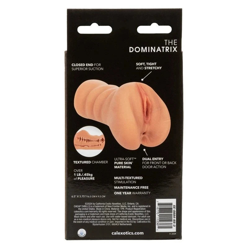 CalExotics Cheap Thrills The Dominatrix Realistic Stroker Masturbators and Strokers