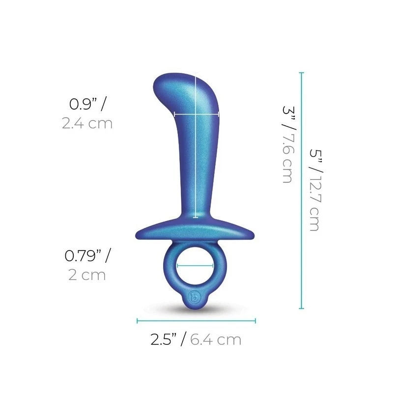 B-Vibe Butties Thumb Silicone Prostate Plug Butt Plugs
