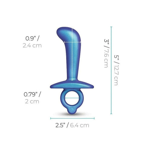 B-Vibe Butties Thumb Silicone Prostate Plug - Butt Plugs