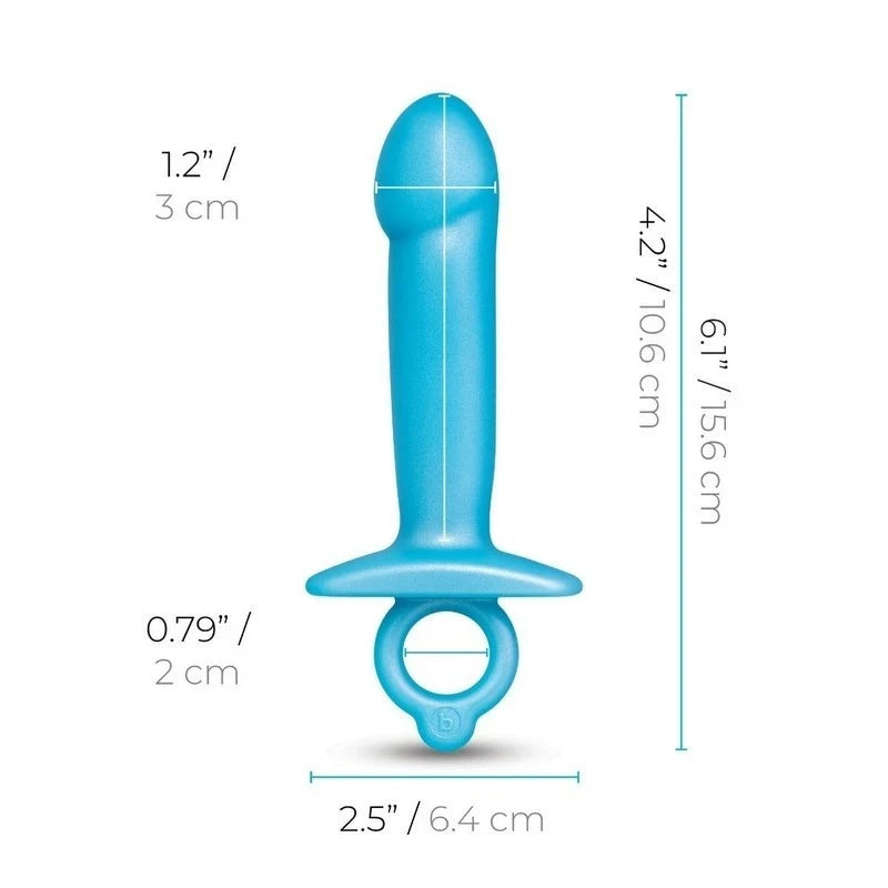 B-Vibe Butties Lil Dil Silicone Anal Dildo Anal Dildos