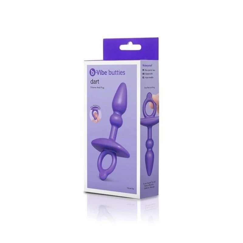 B-Vibe Butties Dart Silicone Anal Plug Butt Plugs