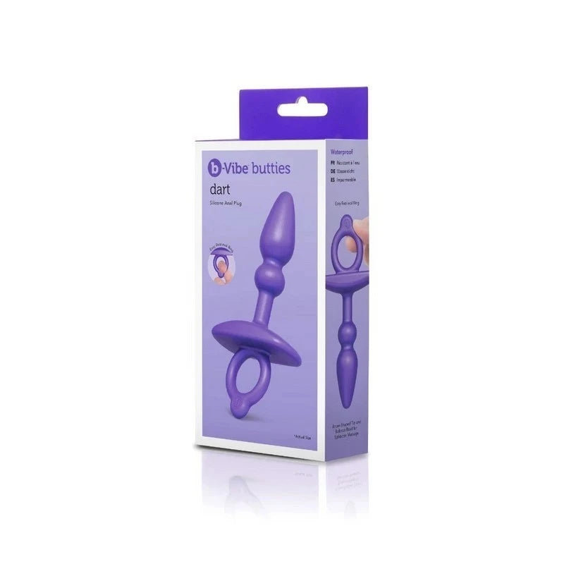 B-Vibe Butties Dart Silicone Anal Plug Butt Plugs