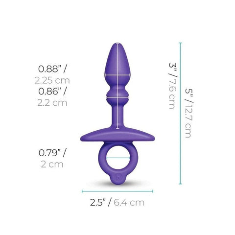 B-Vibe Butties Dart Silicone Anal Plug - Butt Plugs