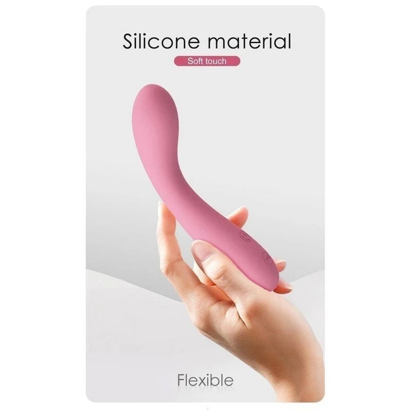 Party Up JOHN Flexible Rechargeable G-Spot Vibrator Pink G-Spot Vibrators