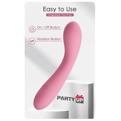 Party Up JOHN Flexible Rechargeable G-Spot Vibrator - G-Spot Vibrators