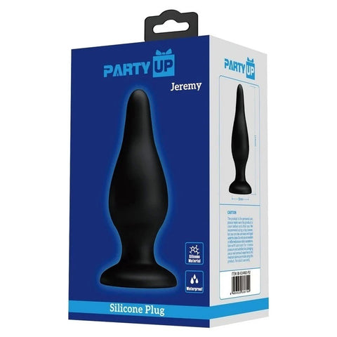 Party Up JEREMY Waterproof Silicone Butt Plug - Butt Plugs
