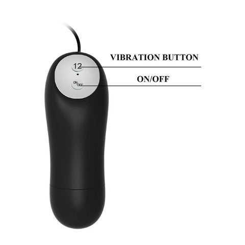 Party Up JASON Vibrating Butt Plug with Remote - Butt Plugs