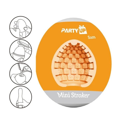 Party Up SAM Realistic Mini Male Strokers - Masturbators and Strokers